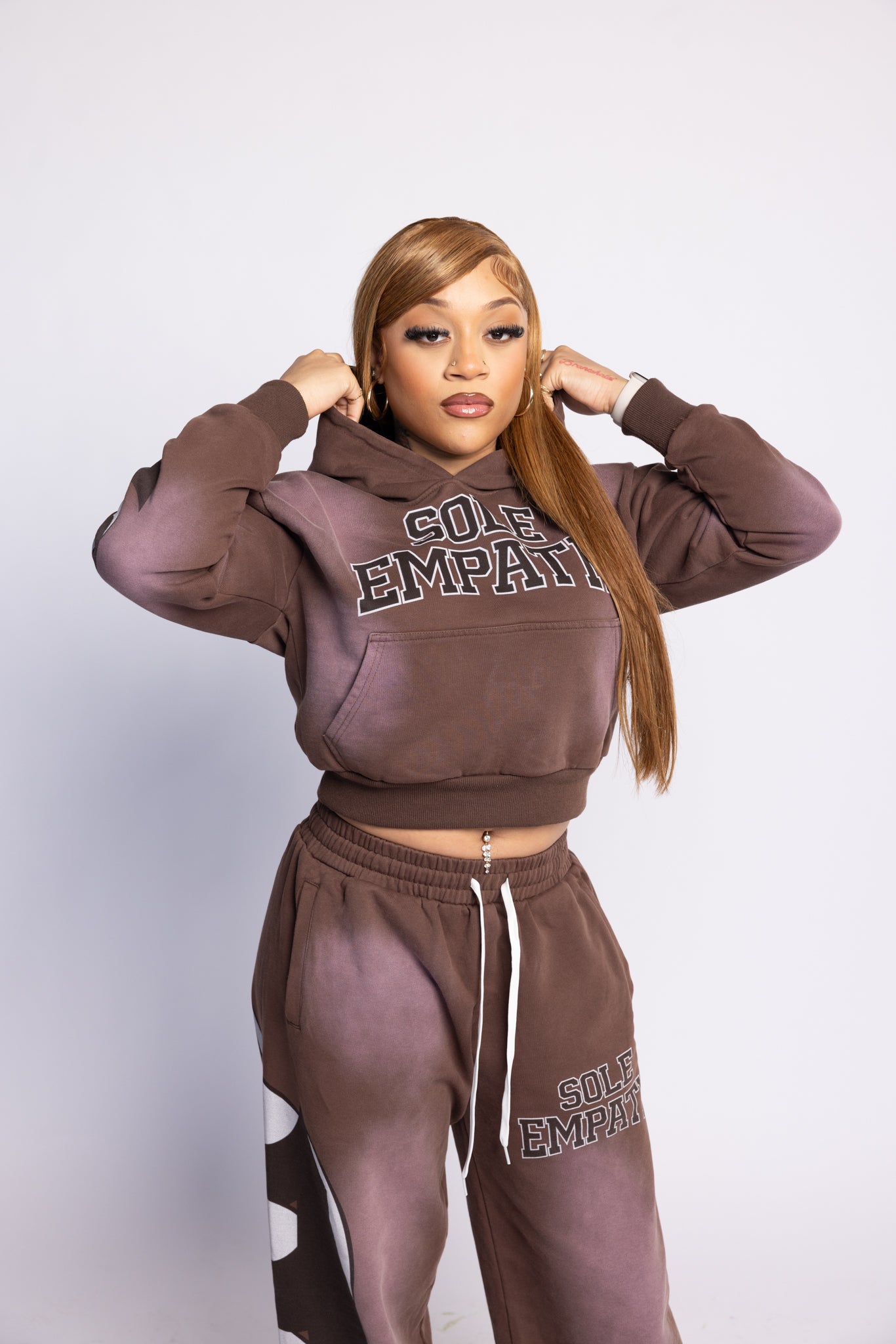 SE Brown Essential Hoodie